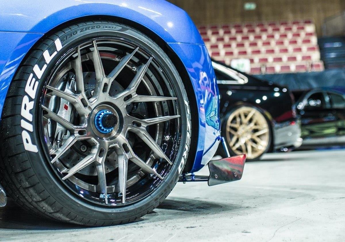 Rear diffuser audi r8 mk.2