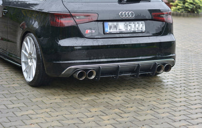 Rear diffuser audi s3  8v hatchback / sportback