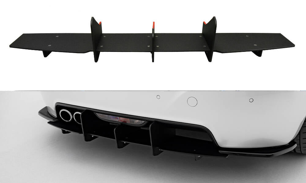 Rear diffuser peugeot rcz mk1 / mk1 facelift