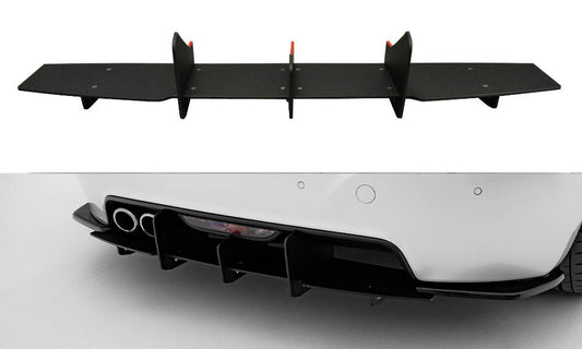 Rear diffuser peugeot rcz mk1 / mk1 facelift