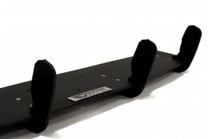 Rear diffuser & rear side splitters audi a6 s-line c7 (exhaust 1x2)