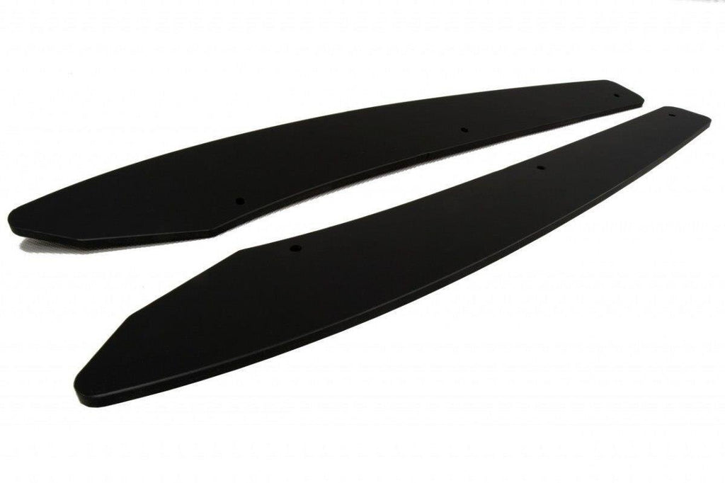Rear diffuser & rear side splitters Audi A6 S-line C7 (Exhaust 1x2)