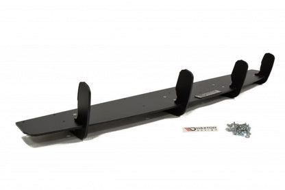 Rear diffuser & rear side splitters audi a6 s-line c7 (exhaust 2x1)