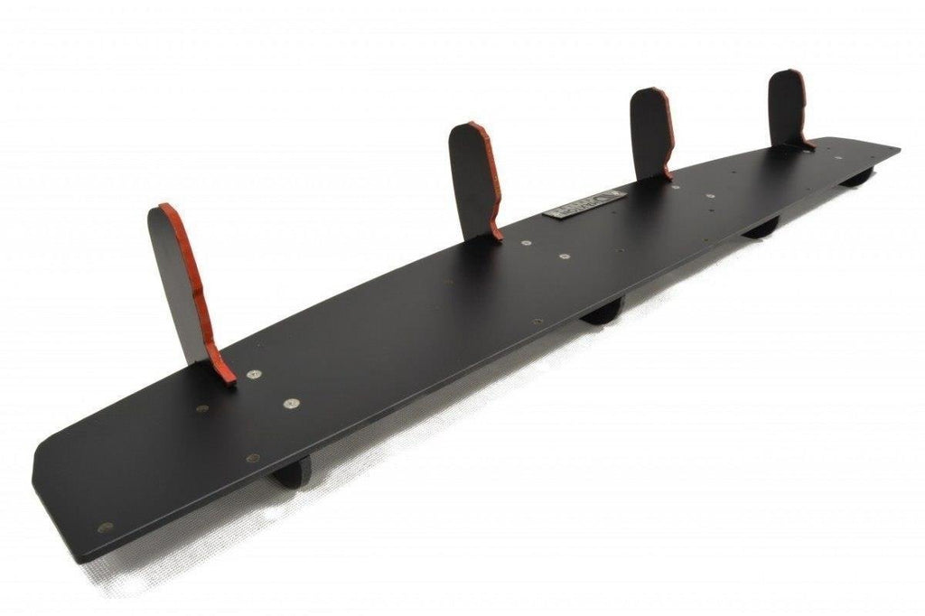 Rear diffuser & rear side splitters Audi A6 S-line C7 (Exhaust 2x1)