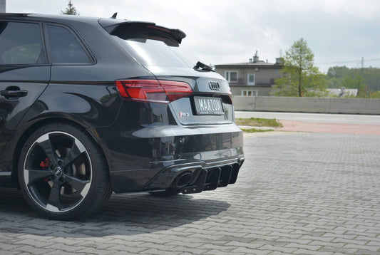 Rear diffuser v.1 audi rs3 8v fl sportback