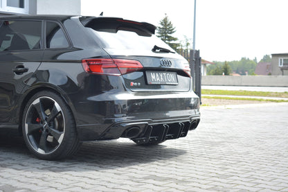 Rear diffuser v.2 audi rs3 8v fl sportback