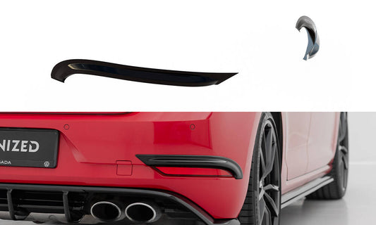 Rear frames for lights volkswagen golf r / r-line mk7 facelift