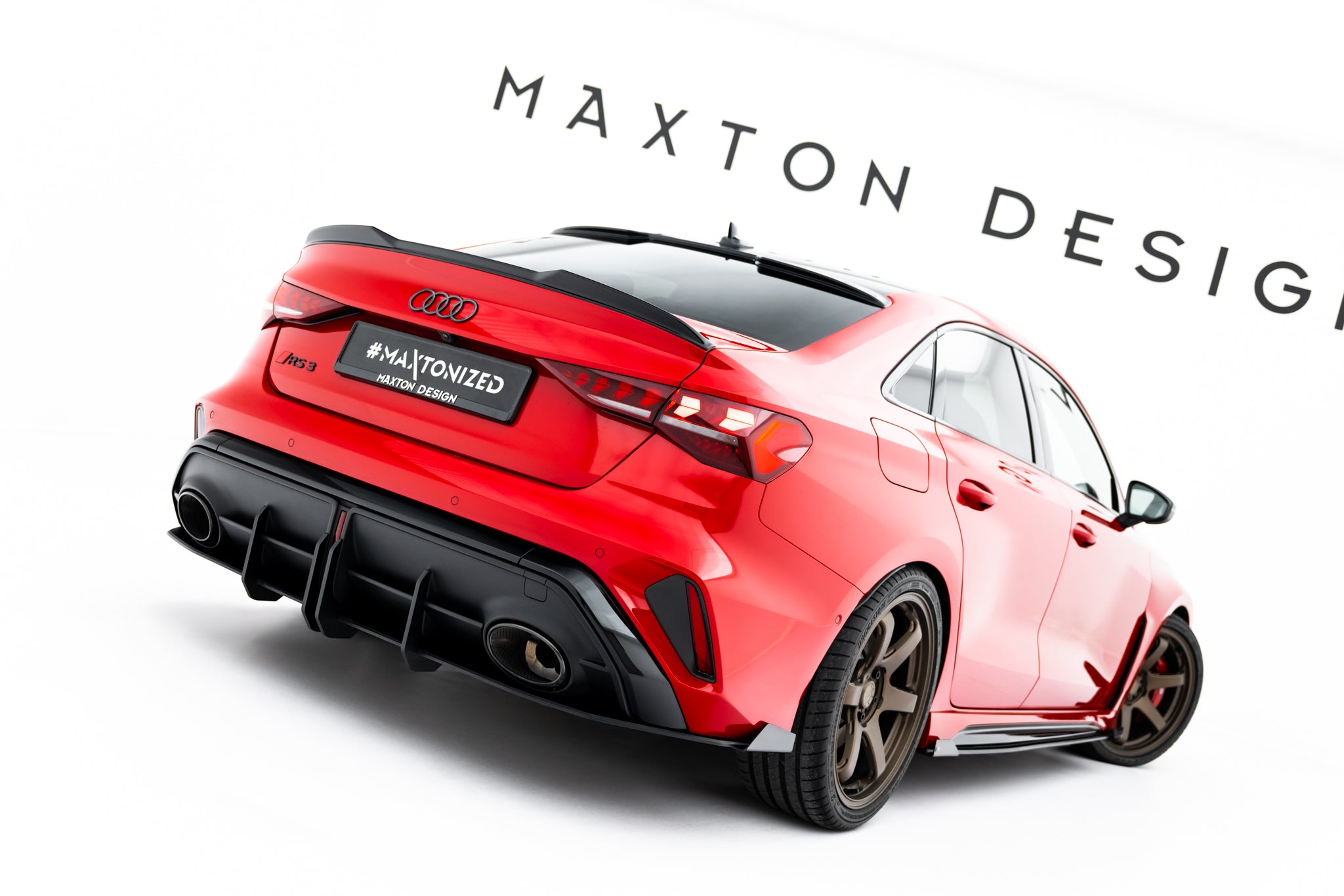 Rear side flaps audi rs3 sedan 8y facelift
