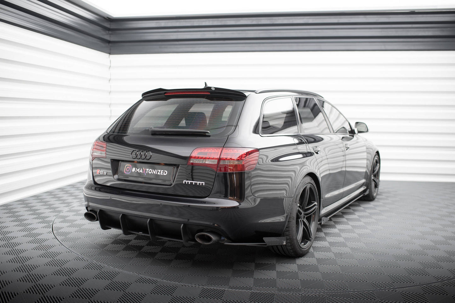 Rear side flaps audi rs6 avant c6