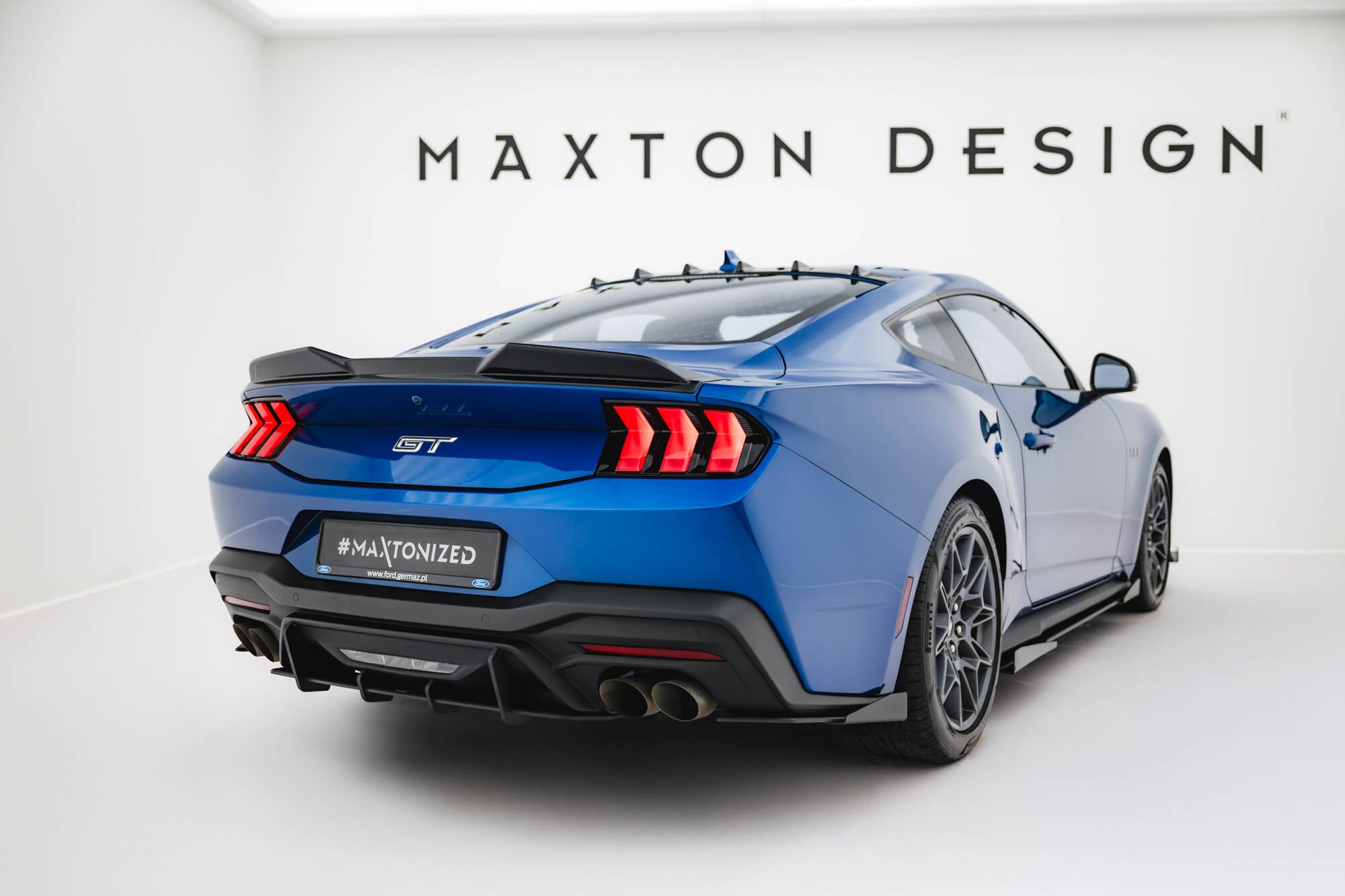 Rear side flaps ford mustang gt mk7