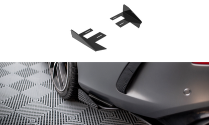 Rear side flaps mercedes-amg c43 coupe / cabrio c205  facelift / a205 facelift