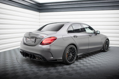 Rear side flaps mercedes-amg c63 sedan / estate w205 facelift