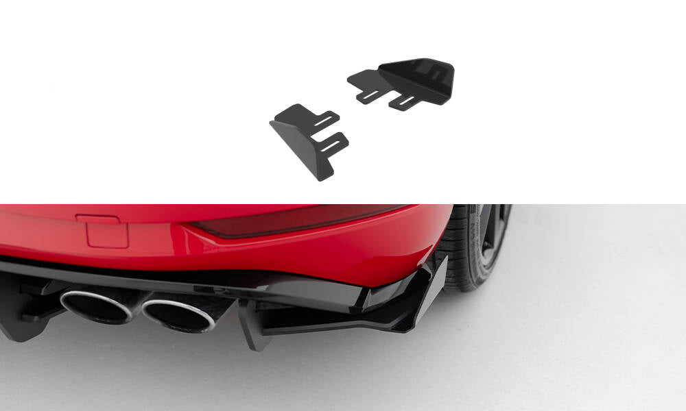 Rear side flaps volkswagen golf r mk7 facelift