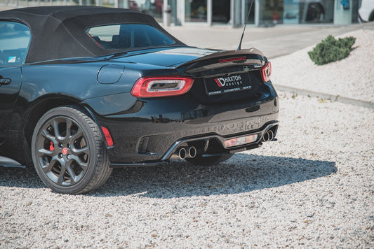 Rear side splitters abarth 124 spider