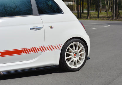 Rear side splitters abarth 500 mk1