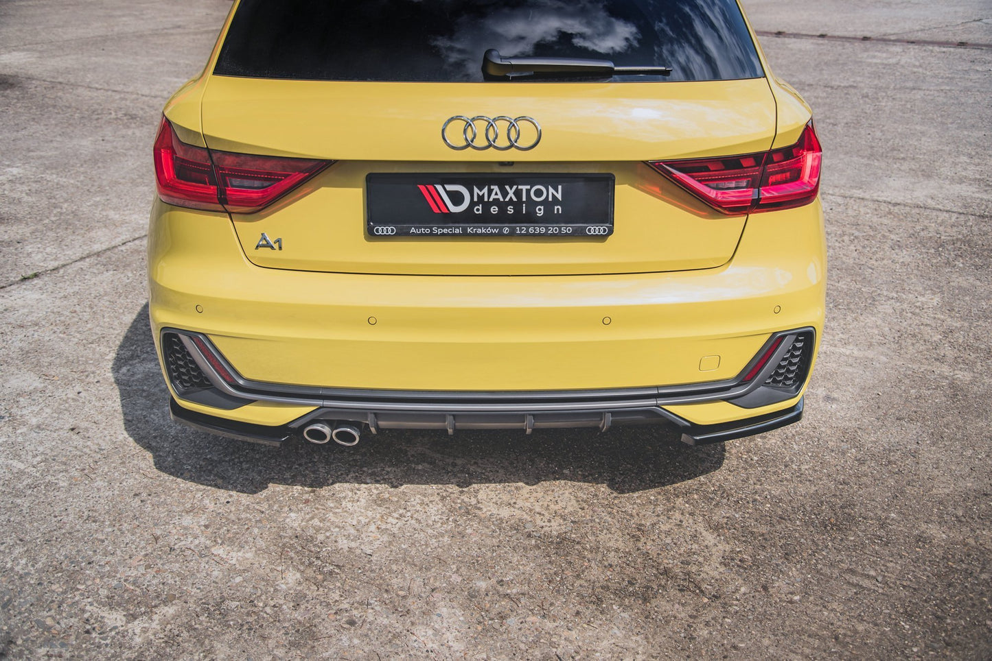 Bagsiden Splitters Audi A1 S-Line GB
