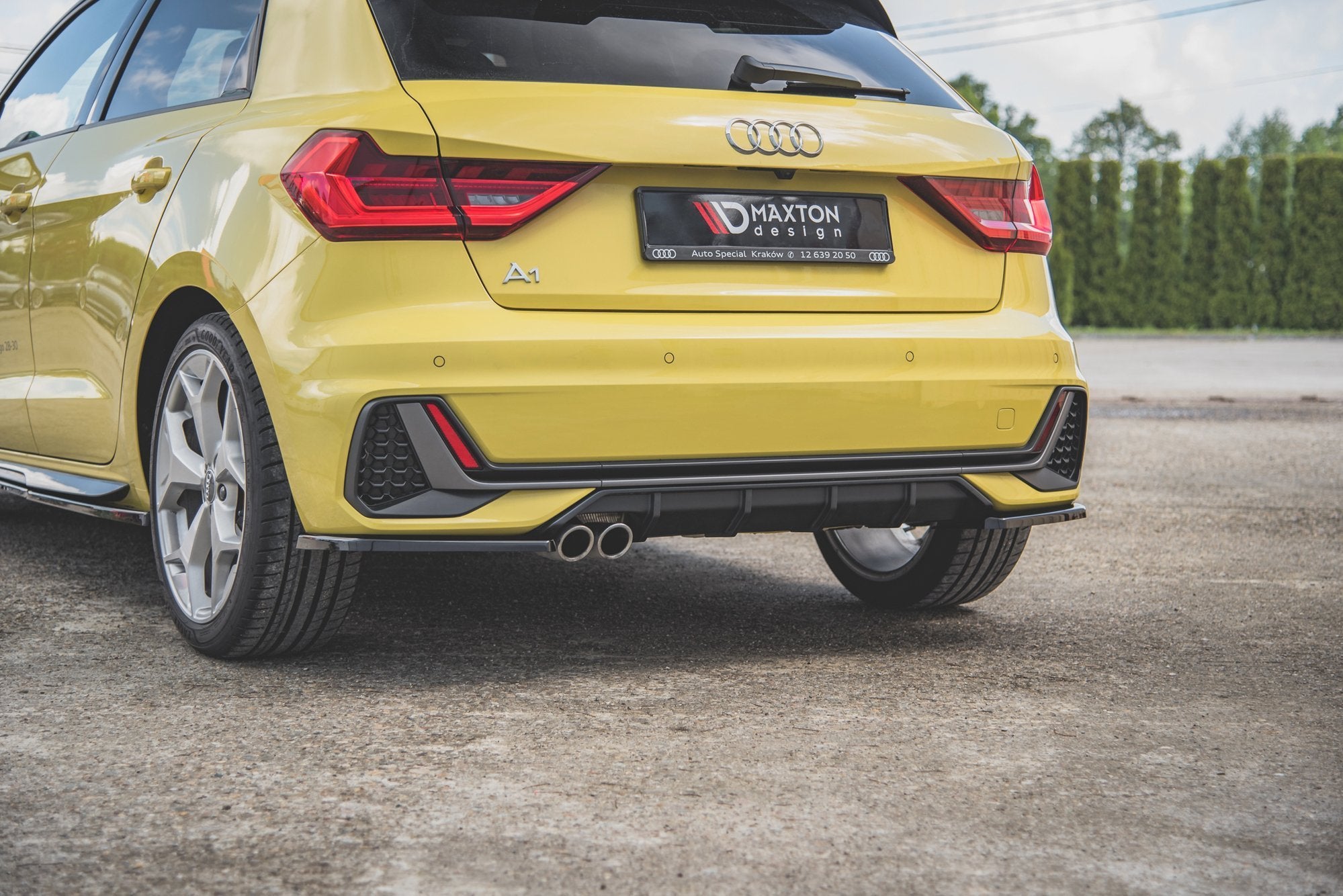 Rear side splitters audi a1 s-line gb