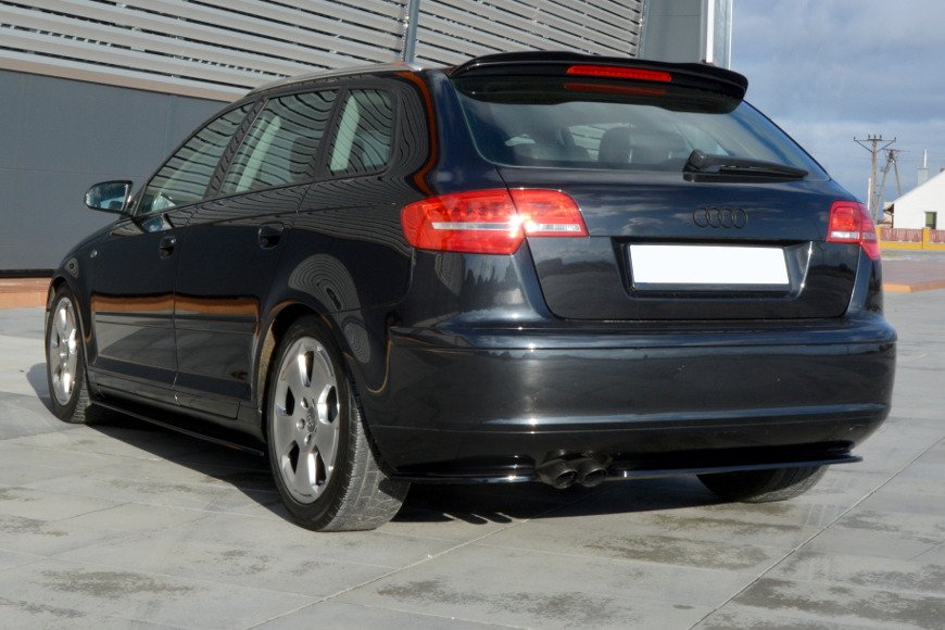 Bagsiden Splitters Audi A3 Sportback 8p / 8p ansigtsløftning