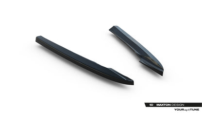 Rear side splitters audi a4 b8 facelift