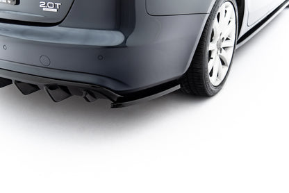Rear side splitters audi a4 b8 facelift