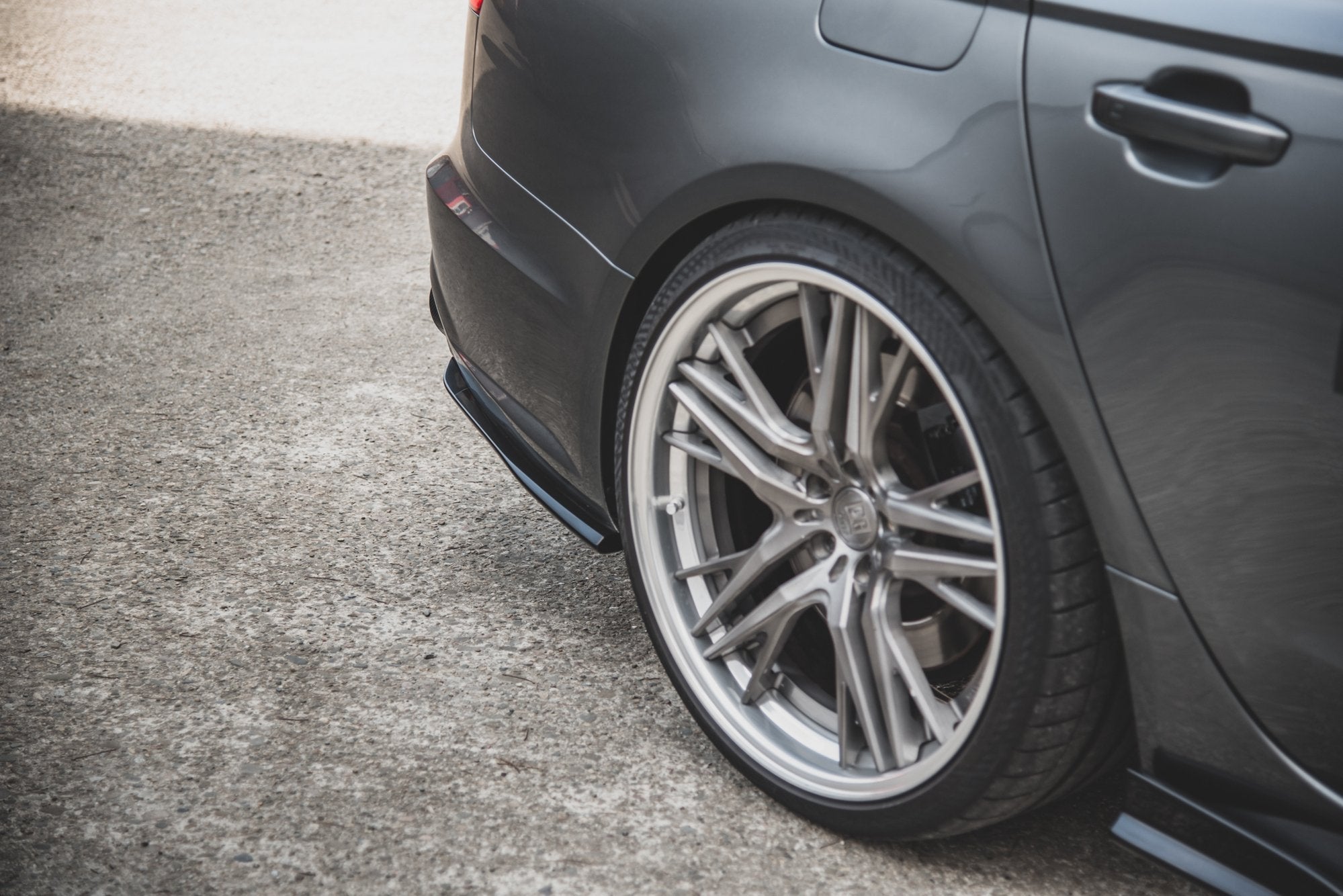 Rear side splitters audi a6 / a6 c7 s-line/ s6 c7 facelift