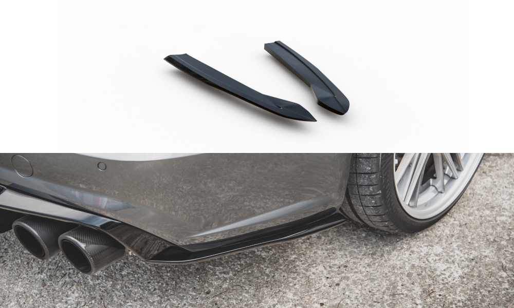Rear side splitters audi a6 / a6 c7 s-line/ s6 c7 facelift