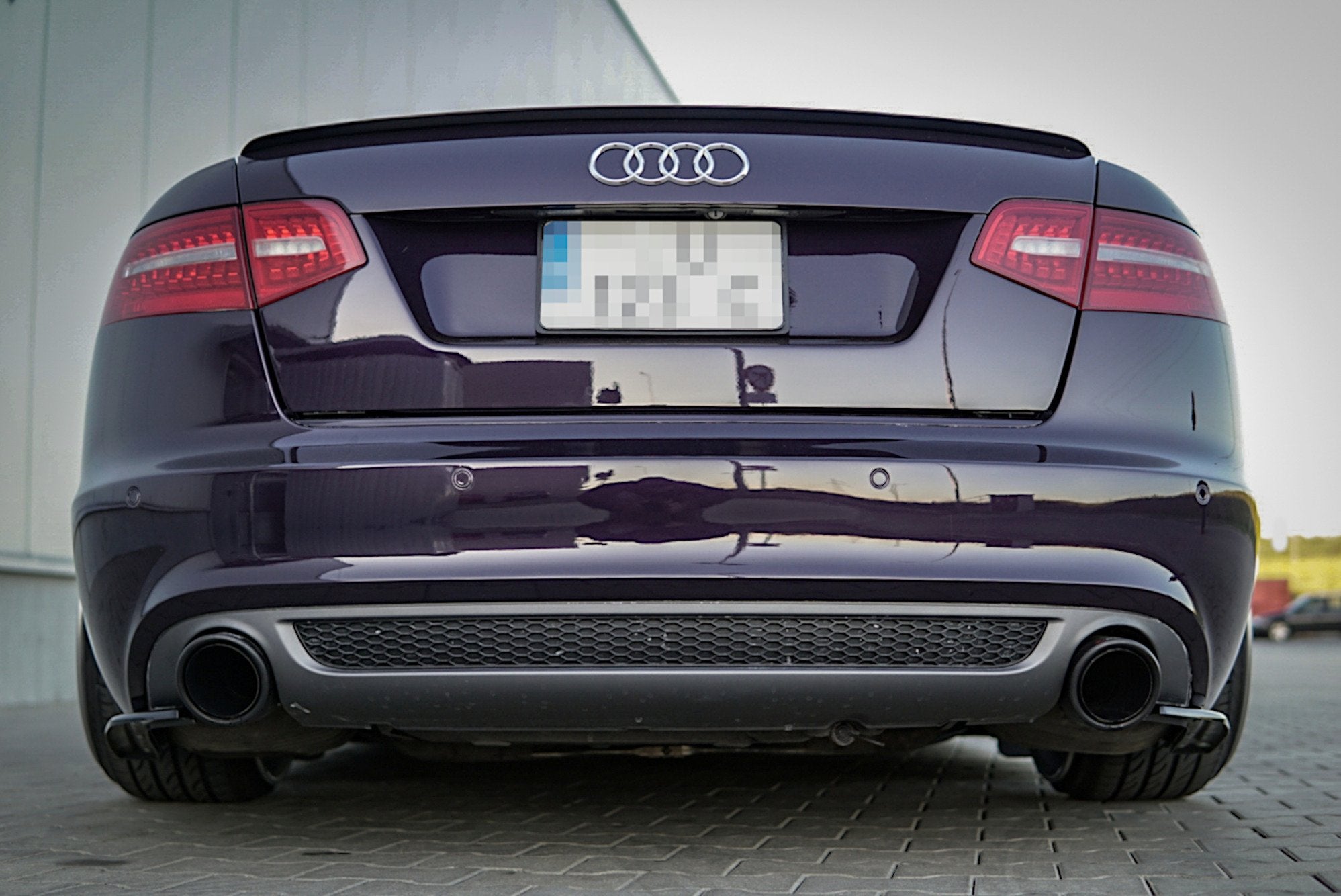 Rear side splitters Audi A6 S-line C6 / C6 FL sed / avant