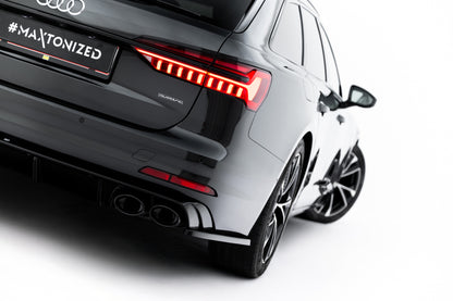Rear side splitters audi a6 sedan / avant c8 / c8 facelift