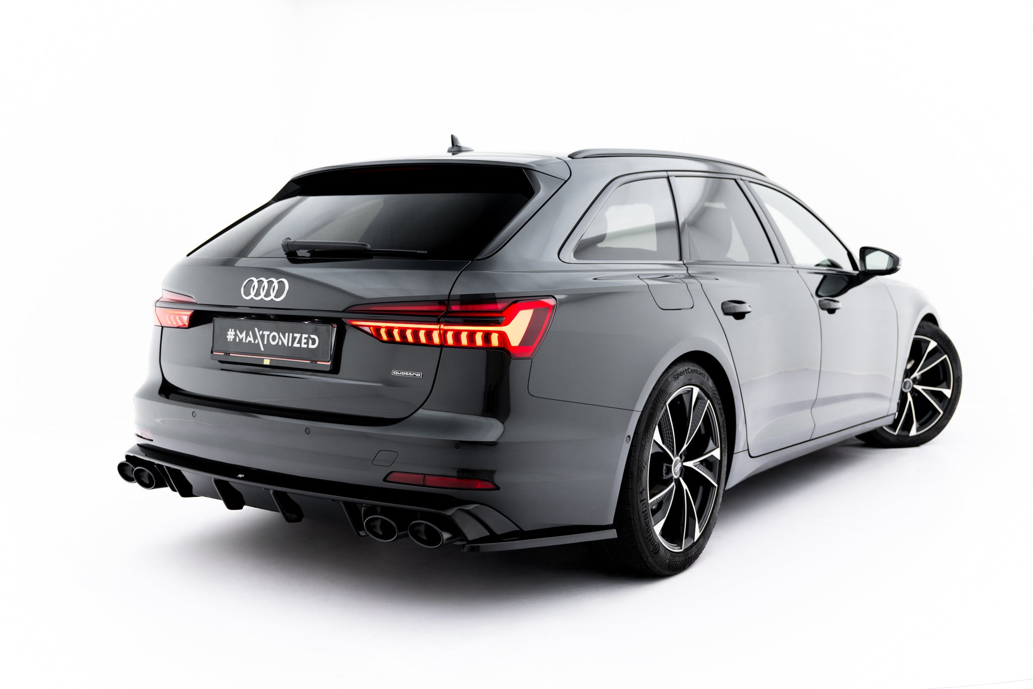 Rear side splitters audi a6 sedan / avant c8 / c8 facelift