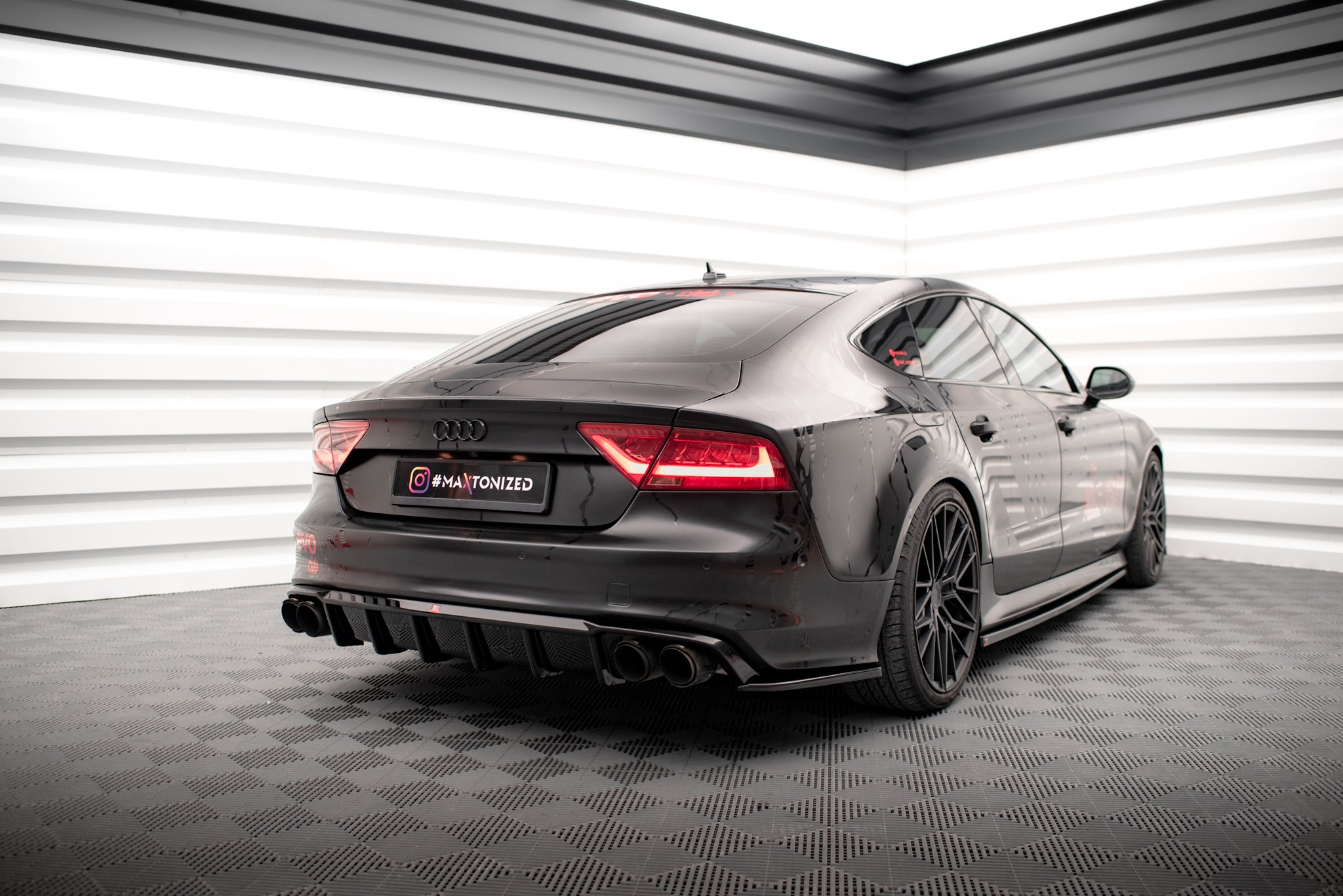 Rear side splitters audi a7 s-line c7