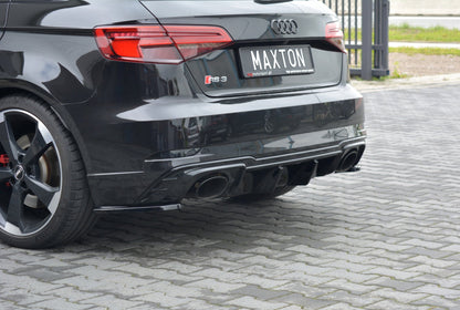 Bagsiden Splitters Audi RS3 8V FL Sportback