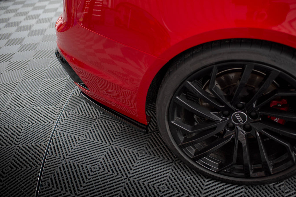 Rear side splitters audi rs4 b9 / b9 facelift