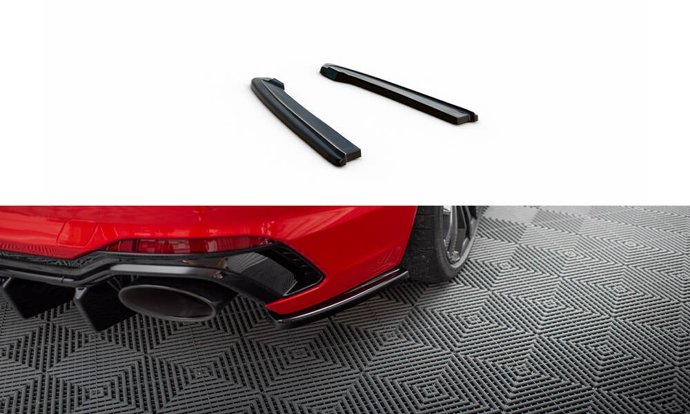 Rear side splitters audi rs4 b9 / b9 facelift