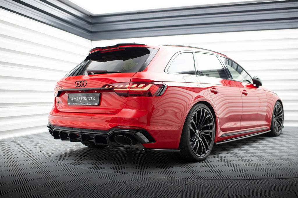 Rear side splitters audi rs4 b9 / b9 facelift