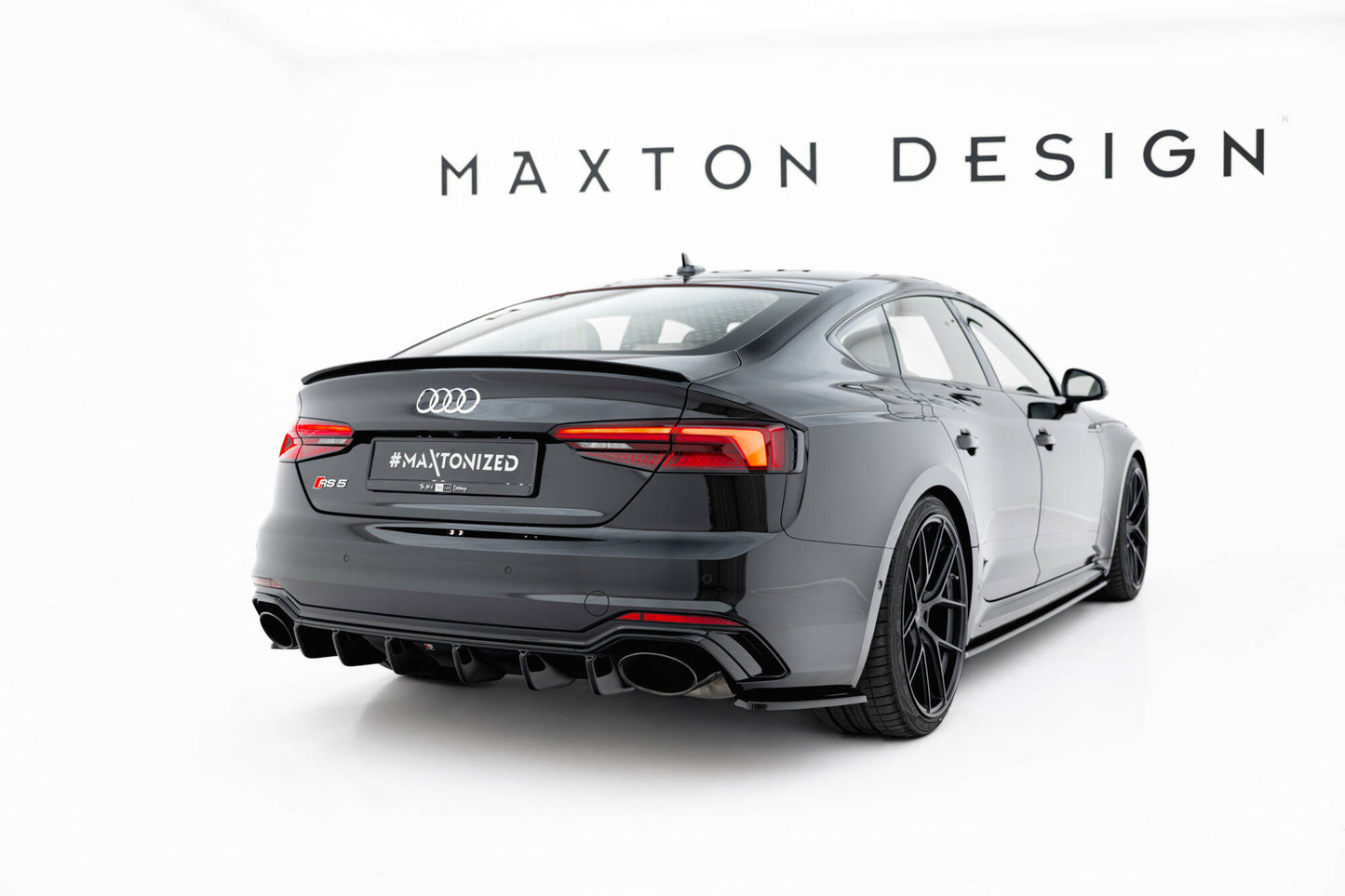 Rear side splitters audi rs5 coupe f5