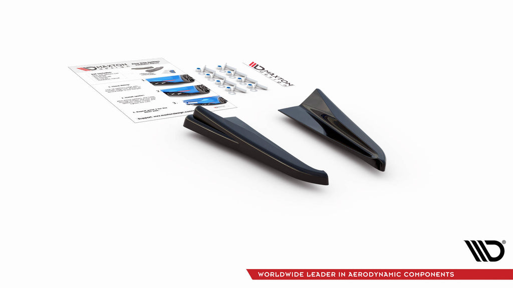 Rear side splitters audi rsq3 f3