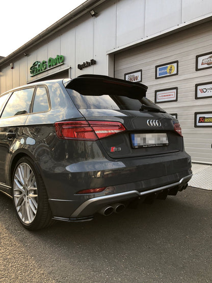 Rear side splitters Audi s3 8v facelift