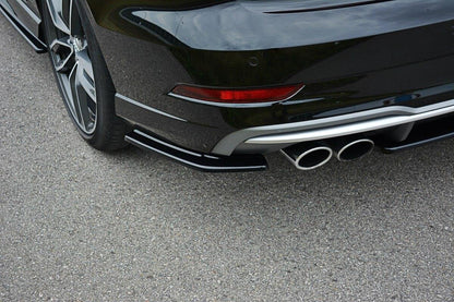 Rear side splitters Audi S3 / A3 S-line 8V FL then