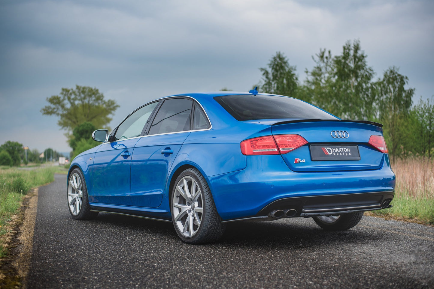 Bagsiden Splitters Audi S4 / A4 S-Line B8 siden