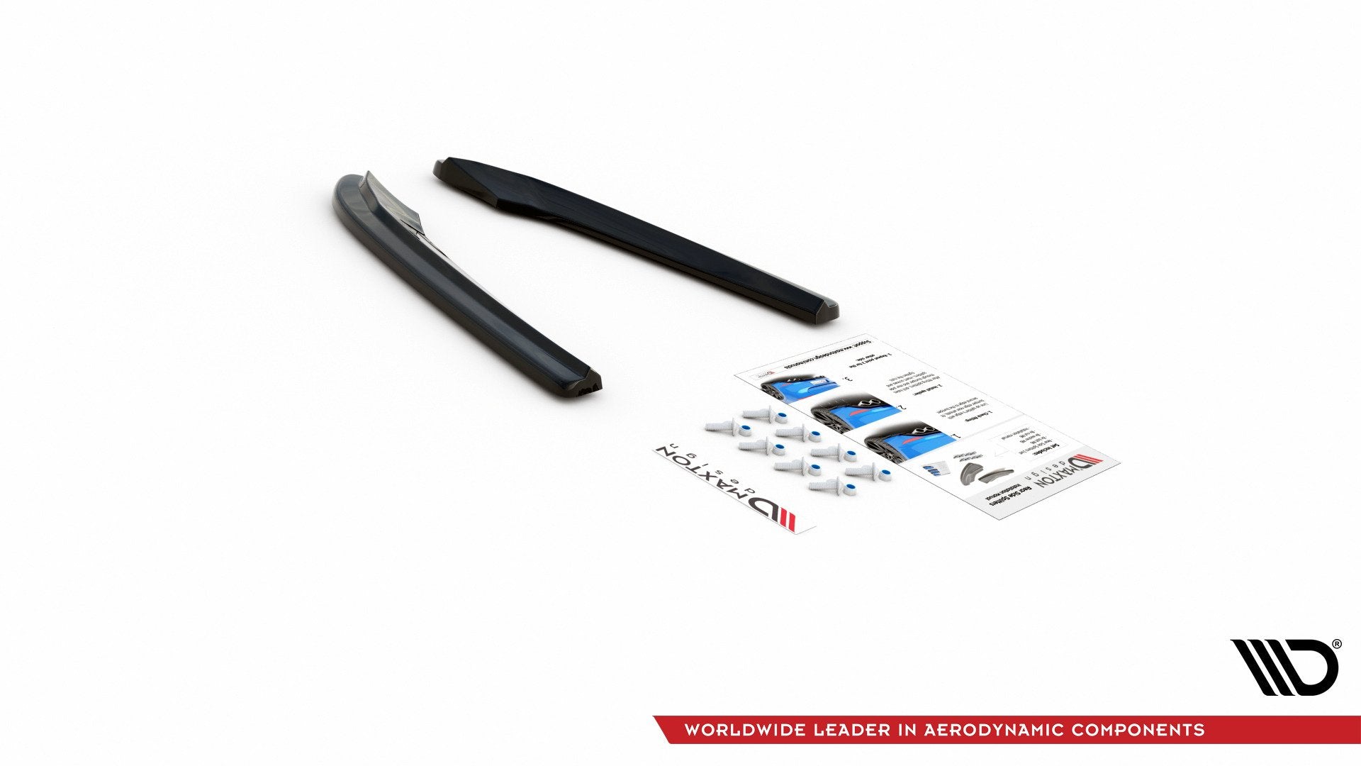 Rear side splitters Audi S4 / A4 S-line B8 ago
