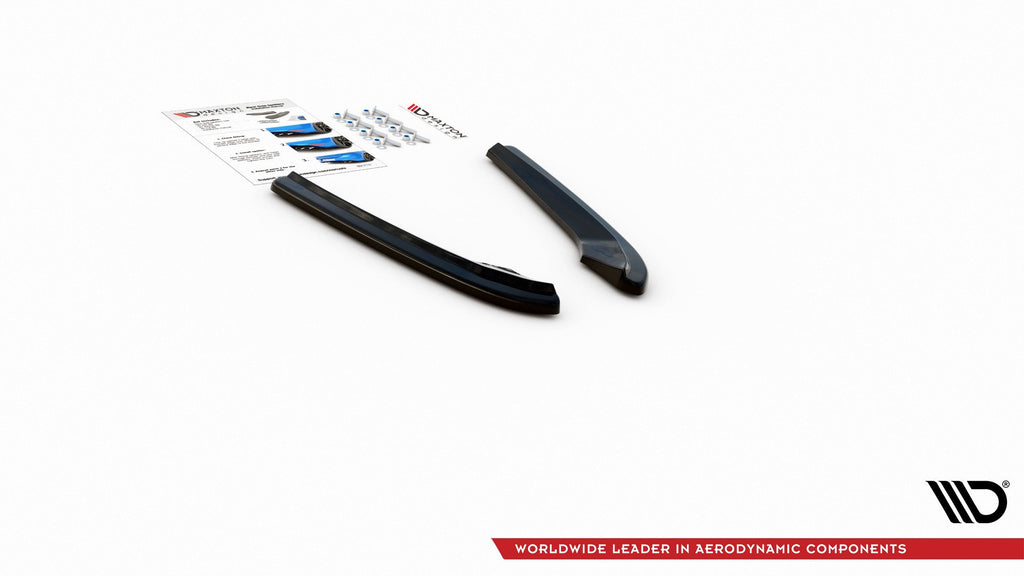 Rear side splitters Audi S4 / A4 S-line B8 ago
