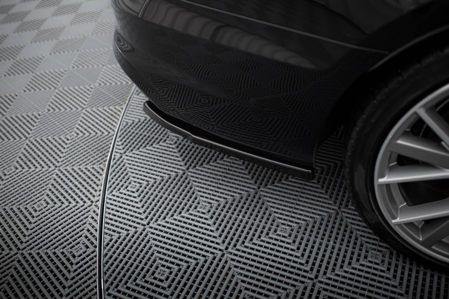 Rear side splitters audi s4 b9 facelift