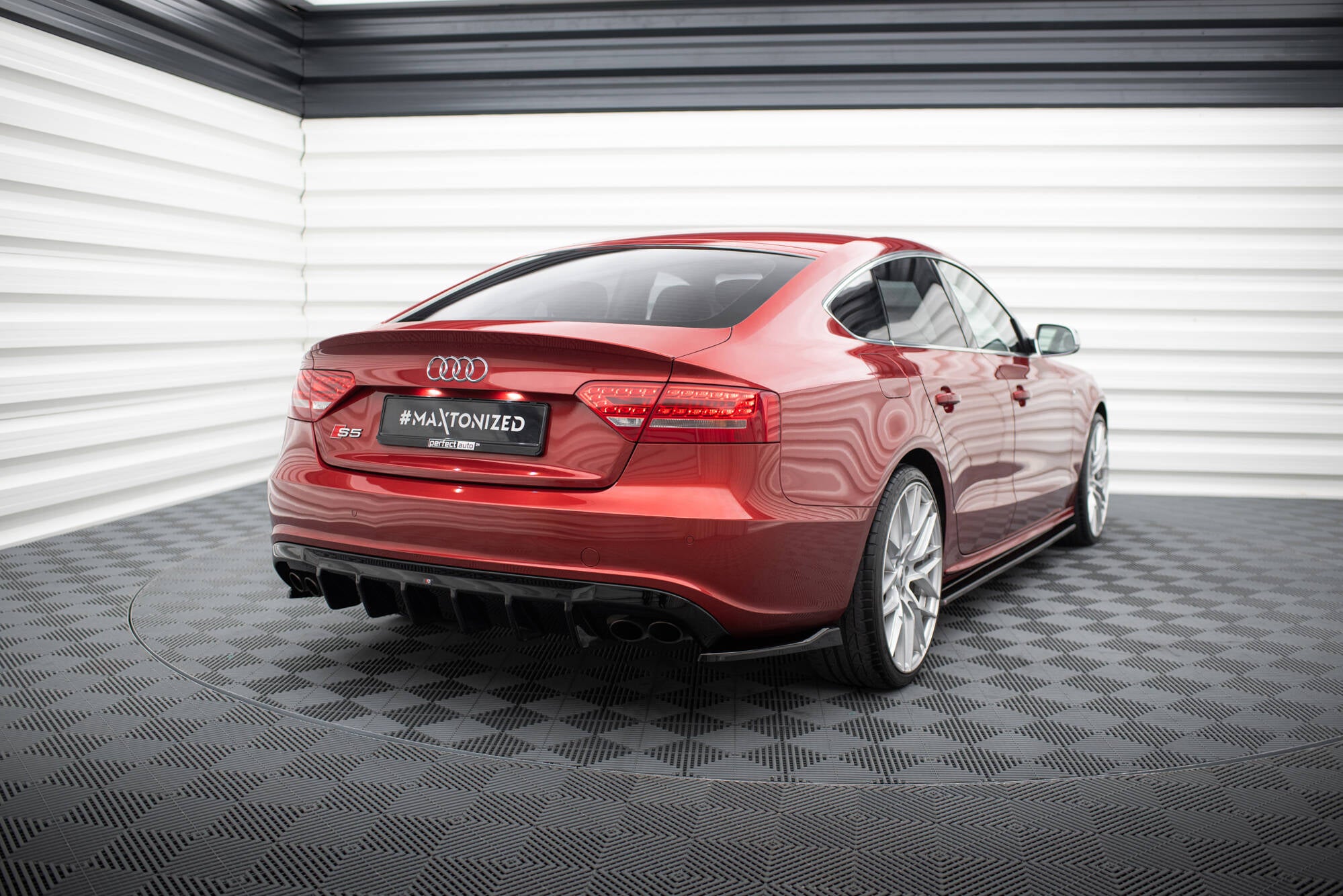 Bagsiden Splitters Audi S5 / A5 S-Line Sportback 8t