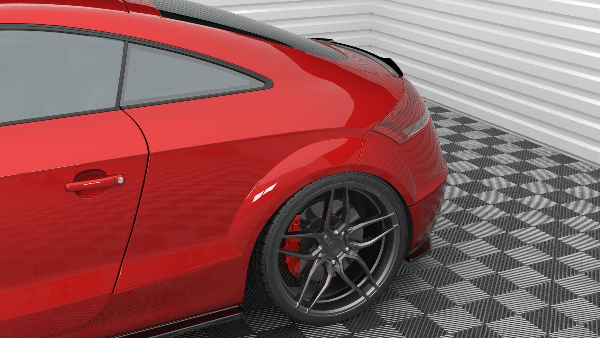 Bagsiden Splitters Audi TT 3.2 V6 8J