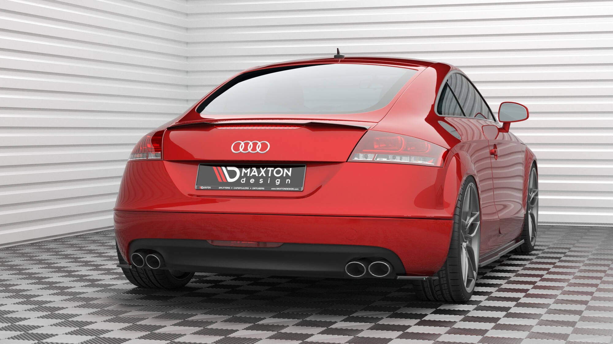 Bagsiden Splitters Audi TT 3.2 V6 8J