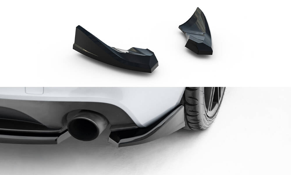 Rear side splitters audi tt s-line 8j facelift