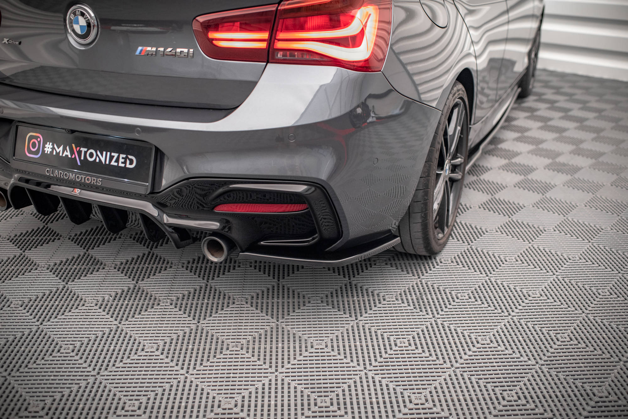 Rear Side Splitters BMW 1 F20 Facelift M-Power