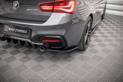 Rear side splitters bmw 1 f20 facelift m-power