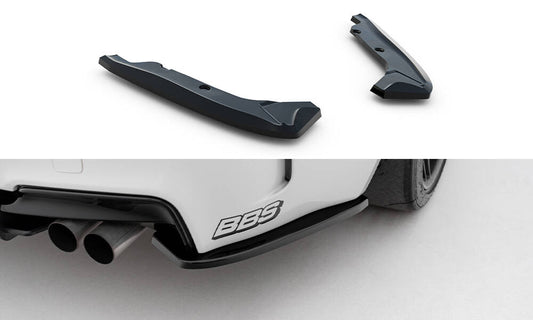 Rear side splitters bmw 1 m coupe e82