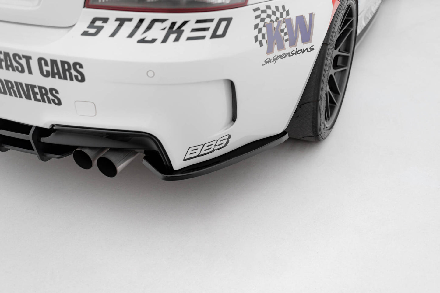 Bagsiden Splitters BMW 1 M Coupe E82